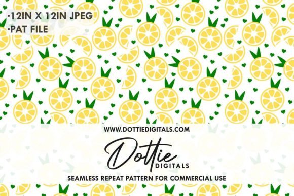 Download Lovely Lemons Repeat Pattern - Repeat pattern Collection