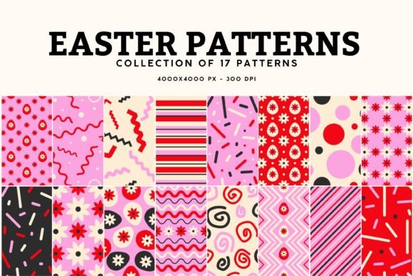 Download Easter Patterns, Easter Digital Papers - Easter digital papers Collection