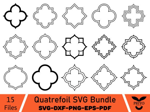 Download Quatrefoil SVG Bundle - Quatrefoil Collection