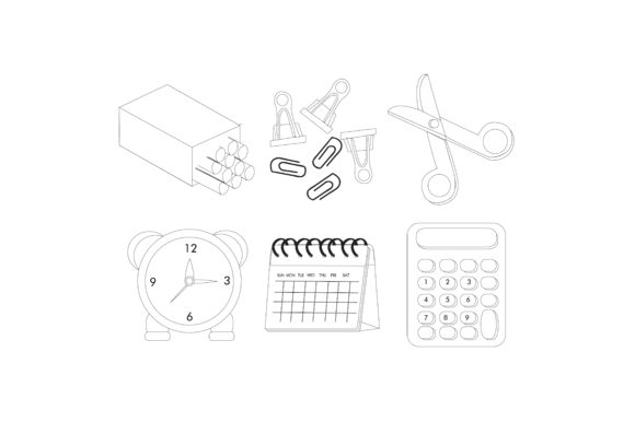 Download School Supply Graphic Illustration - School supply Collection