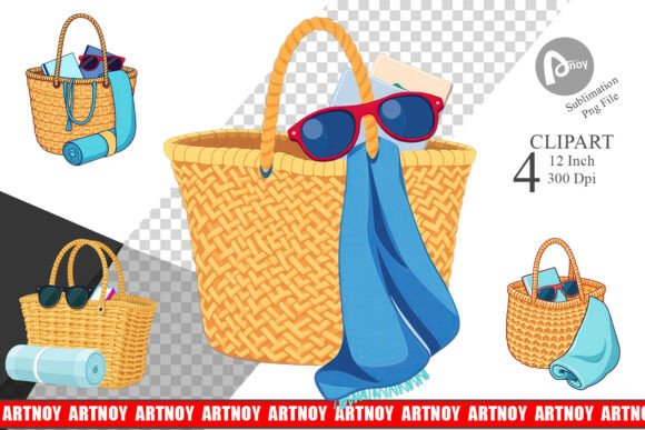 Download Beach Bag Clipart - Premium Resources