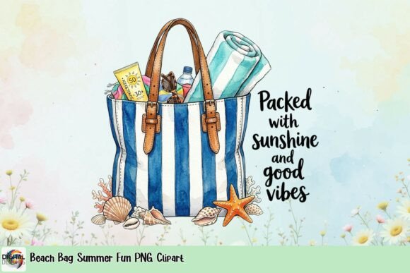 Download Beach Bag Summer Fun PNG Clipart - Premium Resources