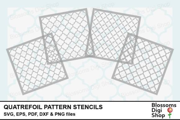 Download Quatrefoil Pattern Stencils - Quatrefoil Collection