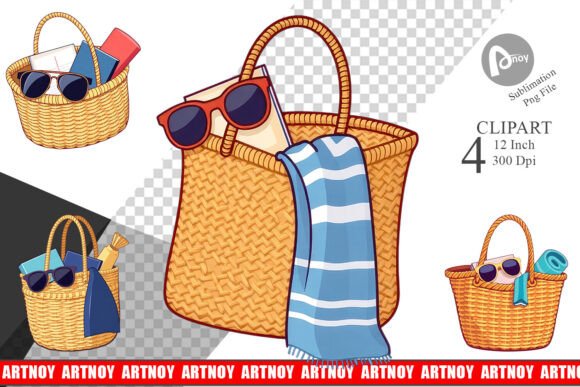 Download Beach Bag Clipart - Premium Resources