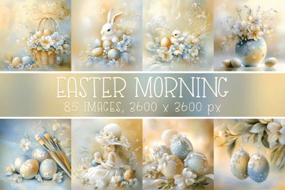 Download Pastel Easter Digital Papers Bundle - Easter digital papers Collection