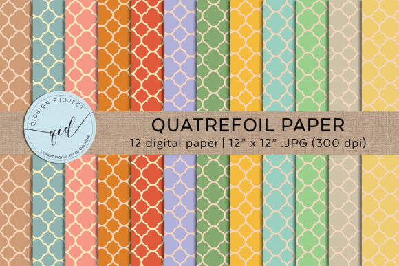 Download Quatrefoil Paper - Quatrefoil Collection